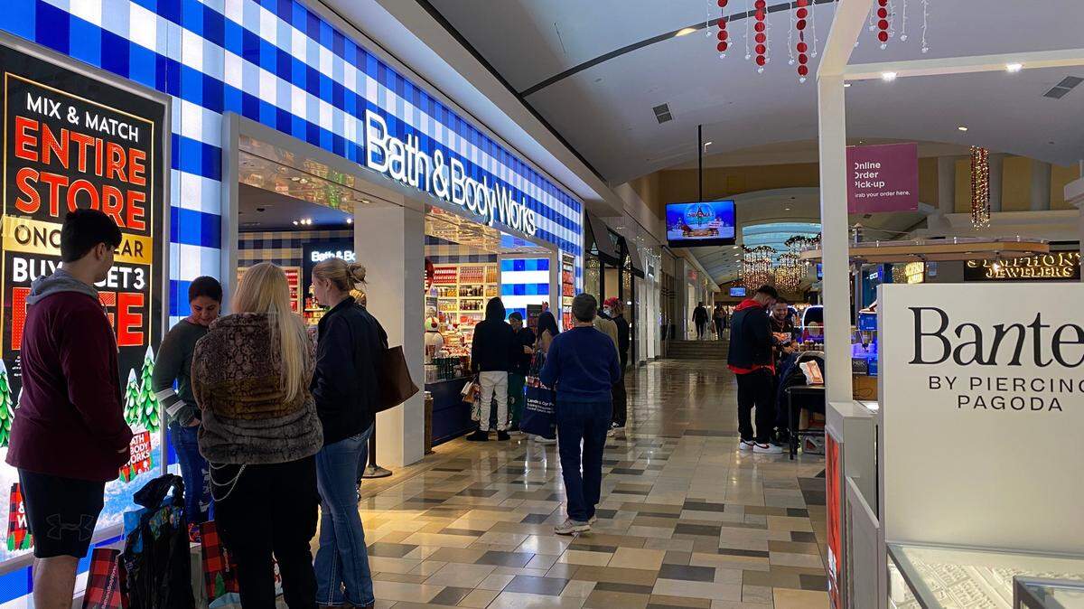 Black Friday shoppers at North East Mall in Hurst said the mall felt emptier compared to other years during the holiday.