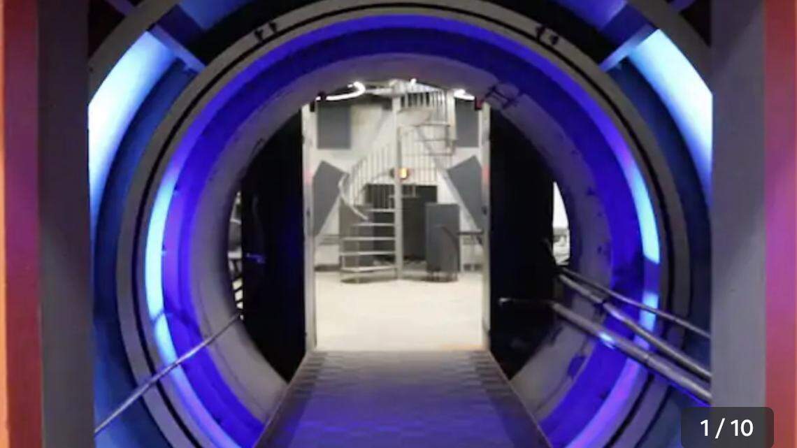 The former Titan II Nuclear Missile Complex is located in Vilonia, Arkansas, and available to rent on Airbnb for $324 a night.