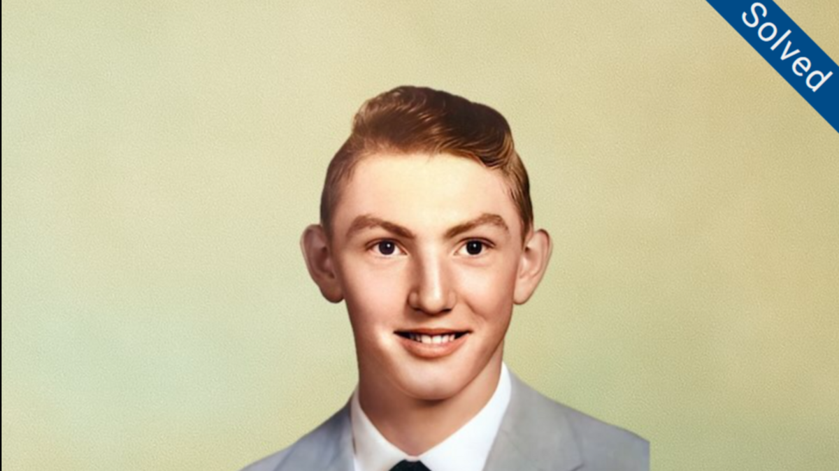 An image of Shirlee Lewis Henkel, who went unidentified for decades after his death in Tarrant County in 1987.