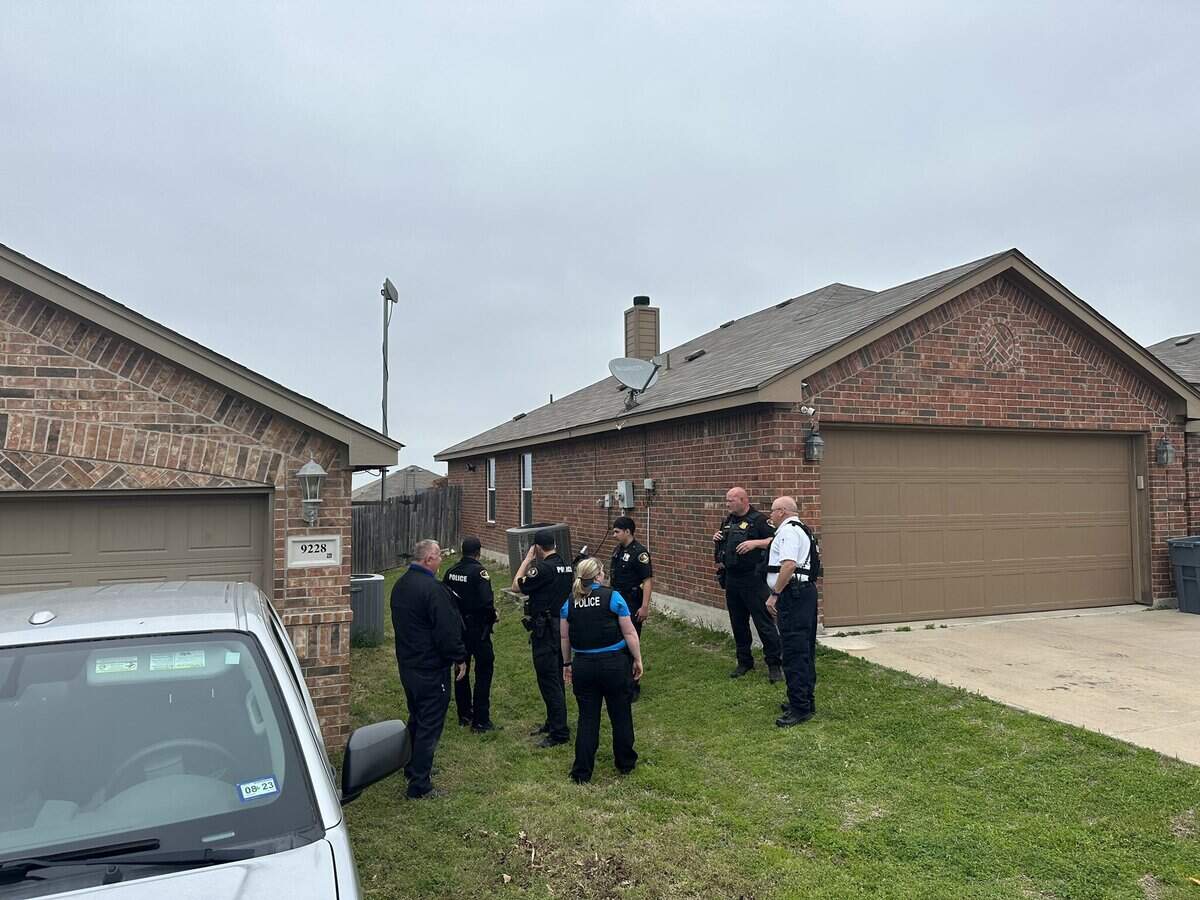 A suspect wanted on two robbery charges was arrested by White Settlement police Thursday, March 30, 2023, after fleeing from officers, police said. The suspect ran thought two apartment complexes, a car dealership parking lot, and a housing division along Westpoint Boulevard and Dale Lane.