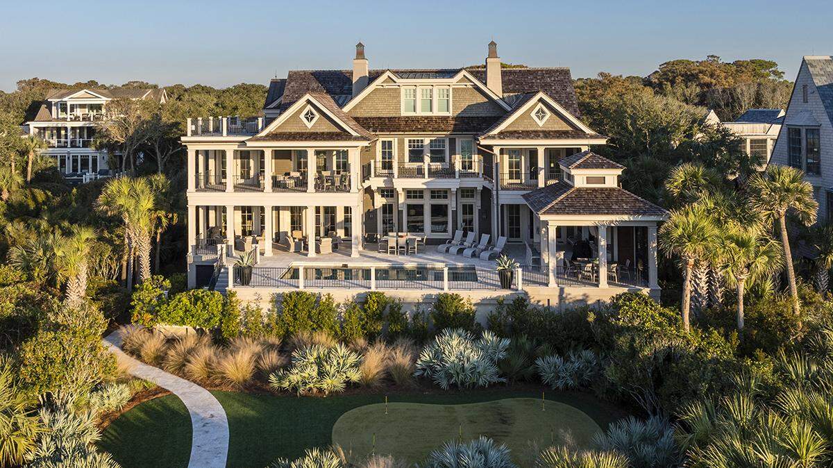Exterior of the extraordinary house