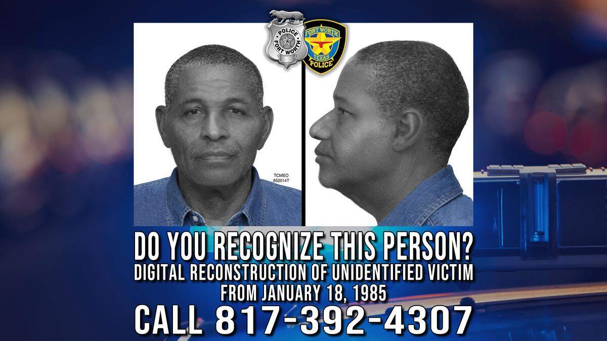 Fort Worth police are asking for the public’s help identifying a man whose body was found more than 40 years ago.
