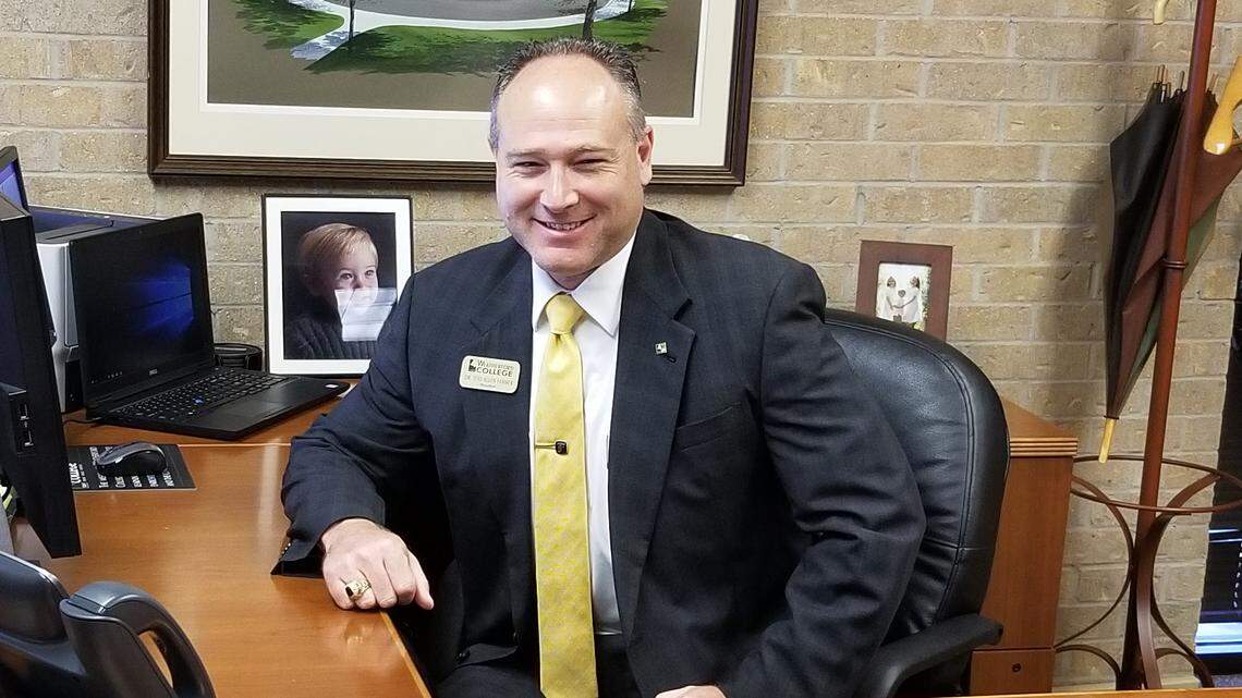 Tod Farmer became president of Weatherford College in 2018. He received his associate’s degree from the school in 1988.