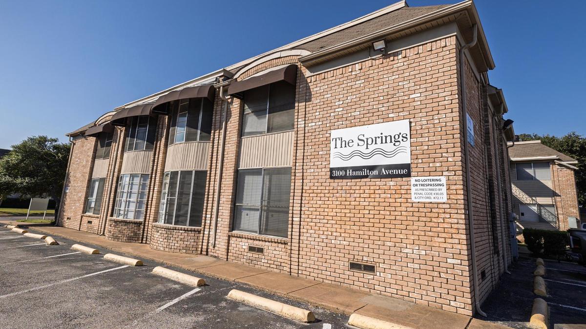 The Springs, an apartment complex near Fort Worth’s Cultural District managed by Fort Worth Housing Solutions, the city’s public housing authority.