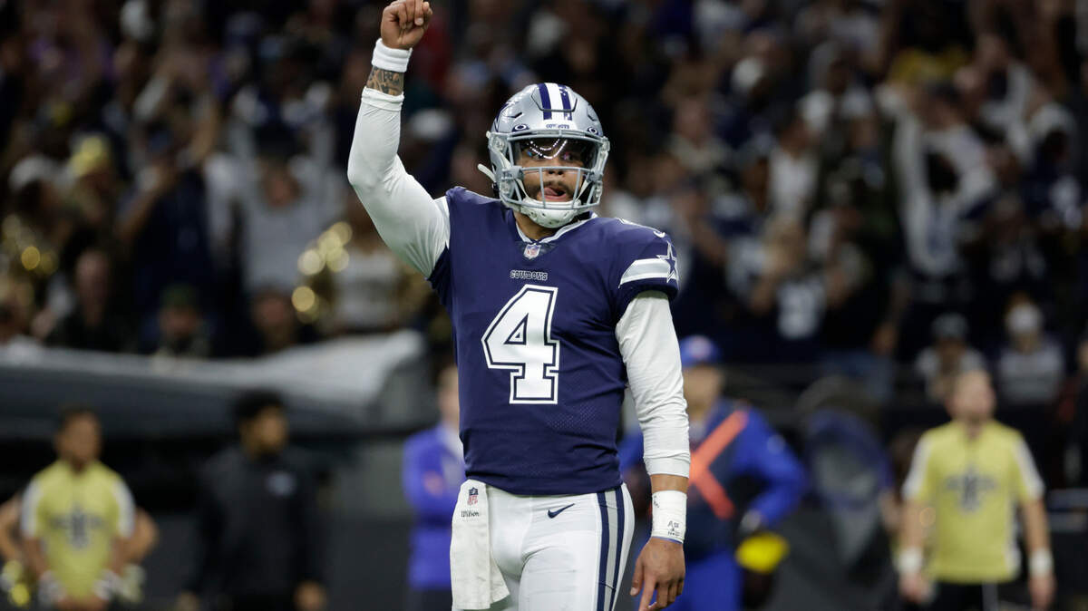 Dallas Cowboys quarterback Dak Prescott