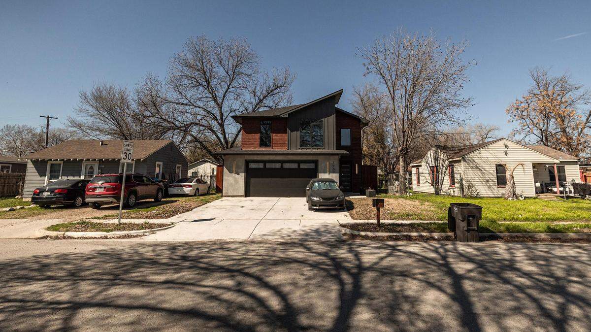 A new house built within the last year in the Greenway neighborhood. Home prices in Fort Worth dipped slightly year-on-year last May.
