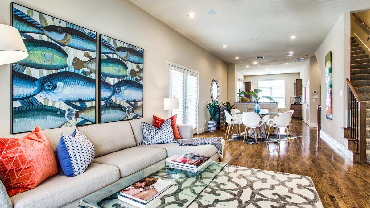 The townhome at 116 Alread Court allows one to enjoy the convenience of the location.   