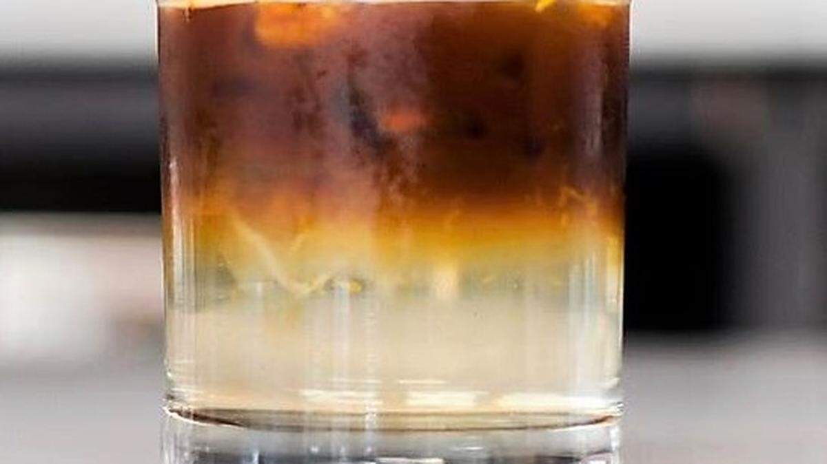The Eldertonic cocktail at Craftwork Coffee Co. in the Foundry District: house espresso, elderflower tonic, Meyer lemon zest, simple syrup. The new location of the Fort Worth-based coffee bar is scheduled to open Aug. 20 at 212 Carroll St., and will offer cocktails in addition to the usual coffee drinks.