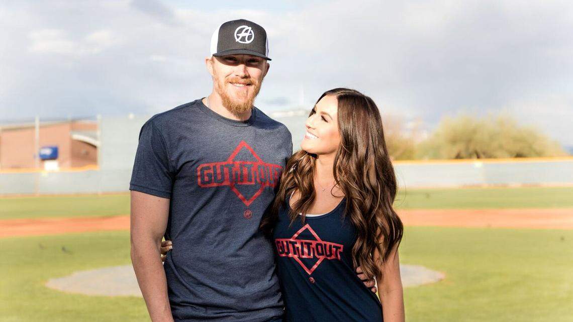 Rangers reliever Jake Diekman and wife Amanda revealed the gender of their first child during a cute ceremony at home field at Globe Life Park on Thursday.