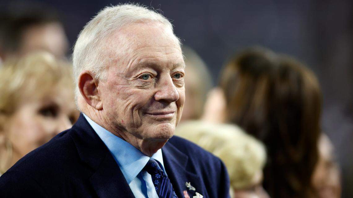 Dallas Cowboys owner Jerry Jones uncertain who he will pick on the first day of the NFL draft.