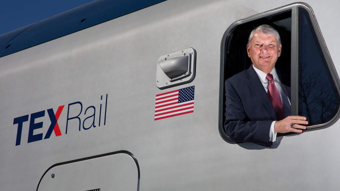 He got Fort Worth’s TEXRail commuter line to DFW Airport built. Now he’s moving on