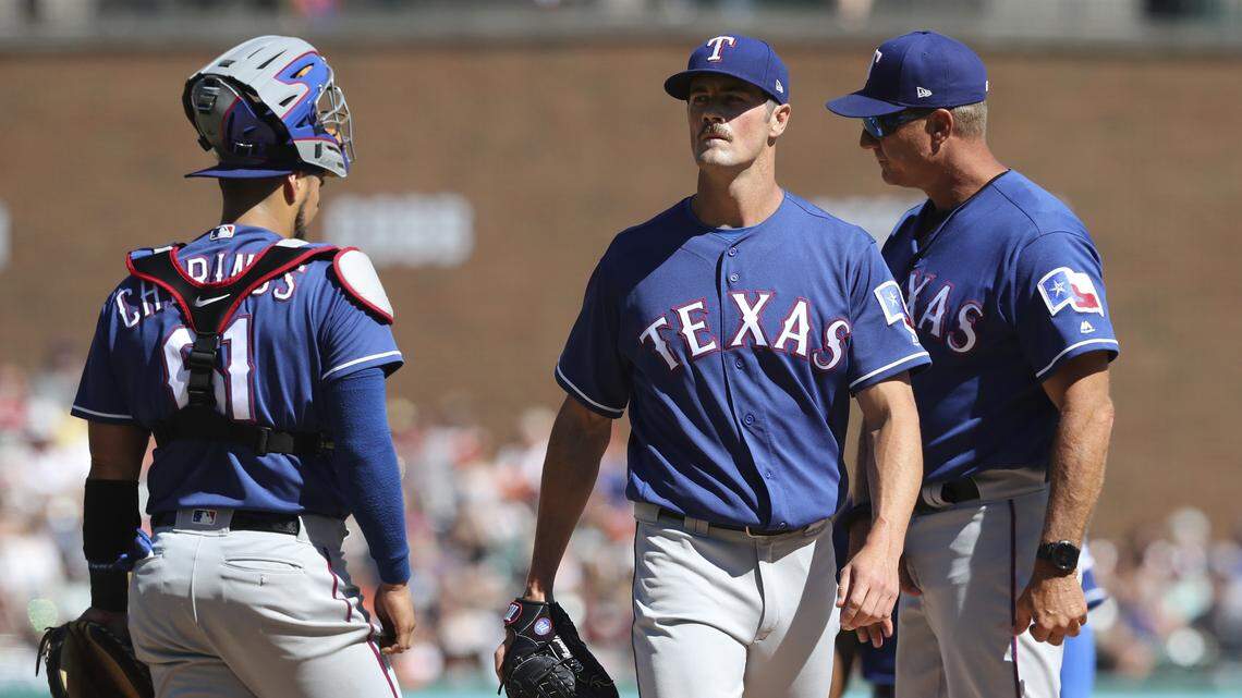 Cole Hamels' lousy start Saturday, in which he didn't even last an inning, could be turning off contenders on a potential trade.