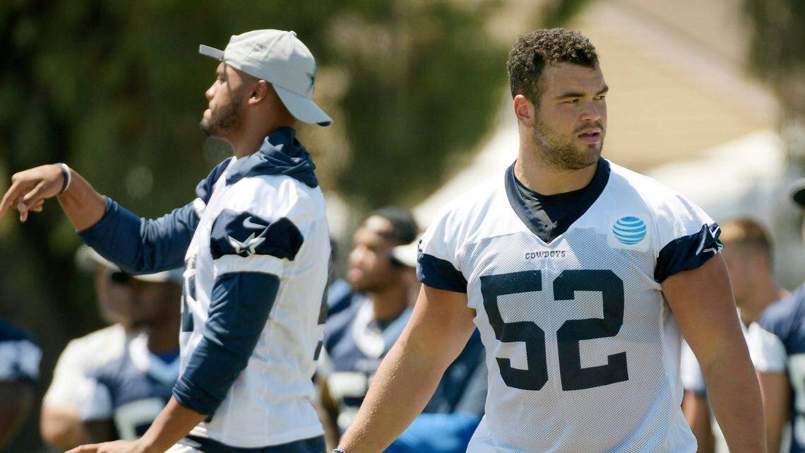 Cowboys rookie offensive guard Connor Williams may be replaced in the starting lineup by Xavier Su’a-Filo.
