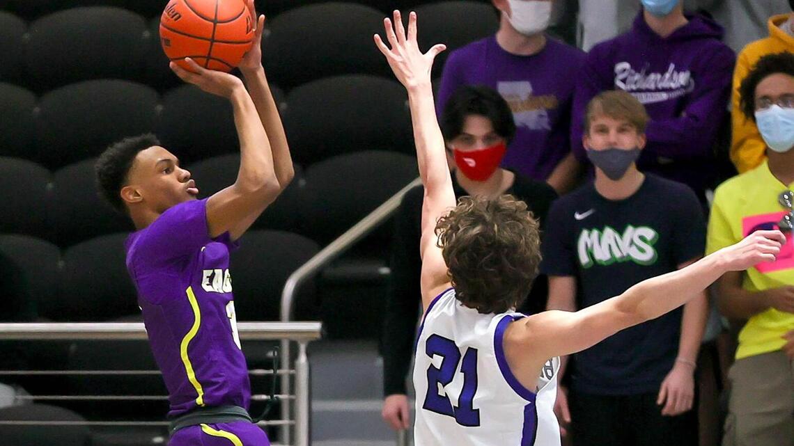Dallas-Fort Worth area high school boys basketball player of the week from Richardson