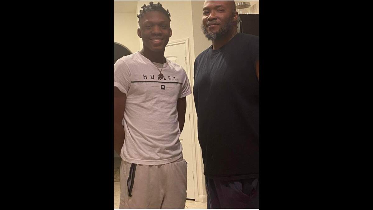 Breck Williams Jr. (left) is being remembered by family and friends as a responsible and selfless person who went out of his way to make sure those he loved were cared for. His father Breck Williams Sr. (right) said his son was becoming an adult and maturing into a friend in whom he could confide.