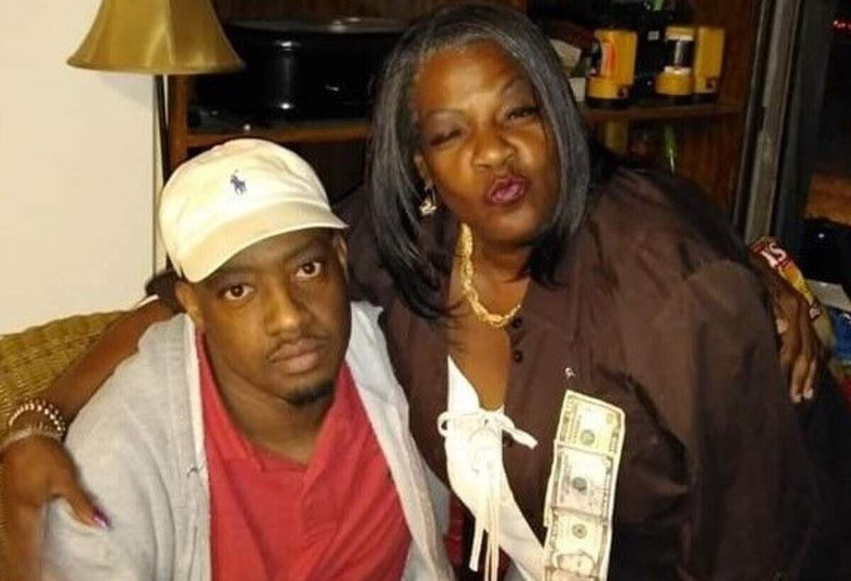 Cedric Teal and his mother Vanessa Teal.