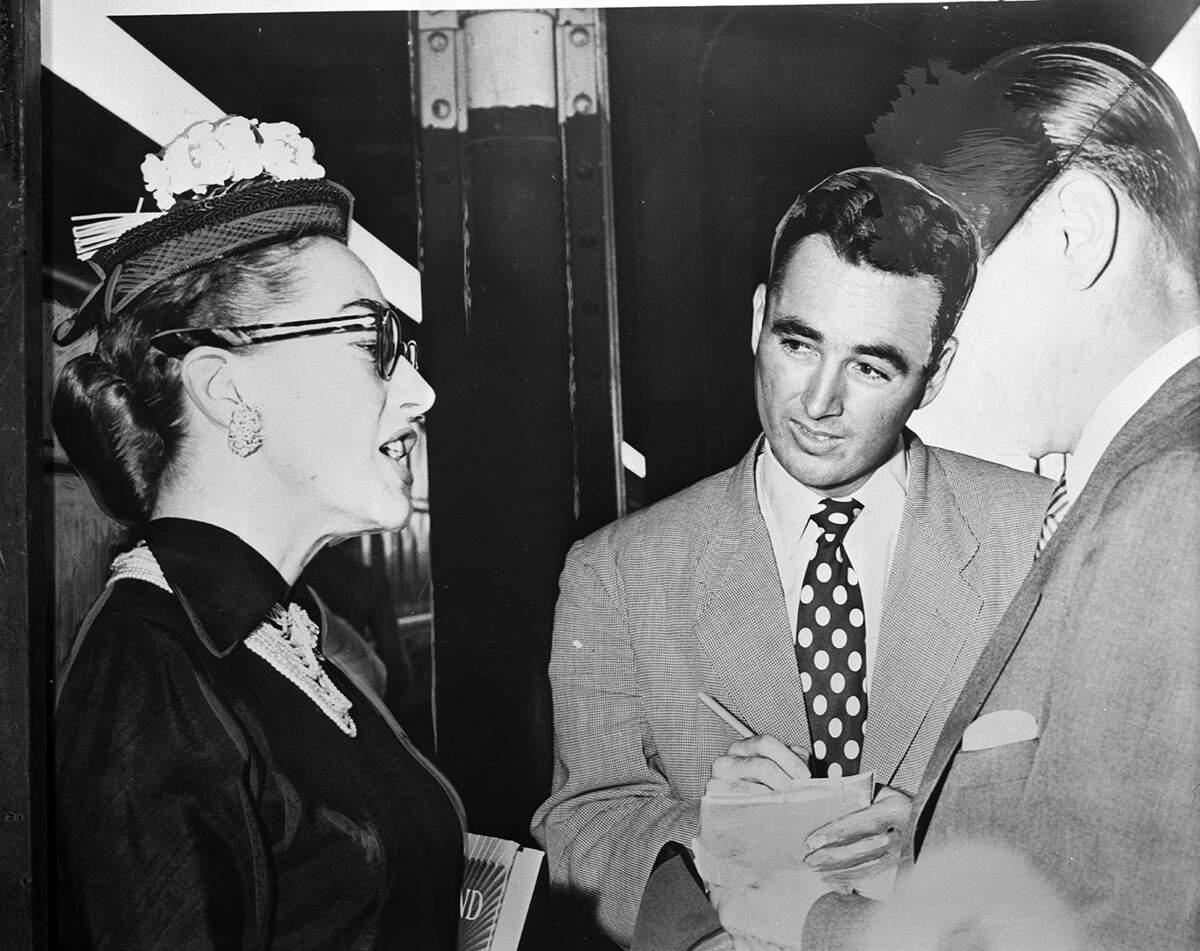 June 21, 1952: “After several months of interviewing inebriates and inmates at city jail, ex-cop shop reporter Blair Justice drew luscious Joan Crawford on Joan’s first visit in more than 43 years to her native Texas.”