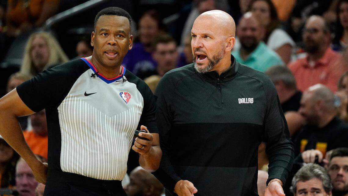 Dallas Mavericks head coach Jason Kidd’s club opens the season on Oct. 19 a Phoenix.