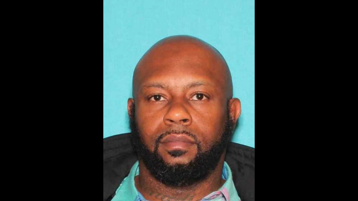 Kendrick Akins, 39, was arrested after police in Texas say he shot his fiancee.