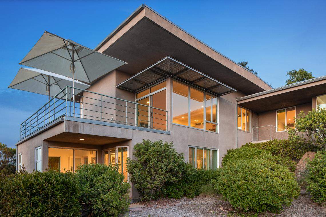 Exterior of the home