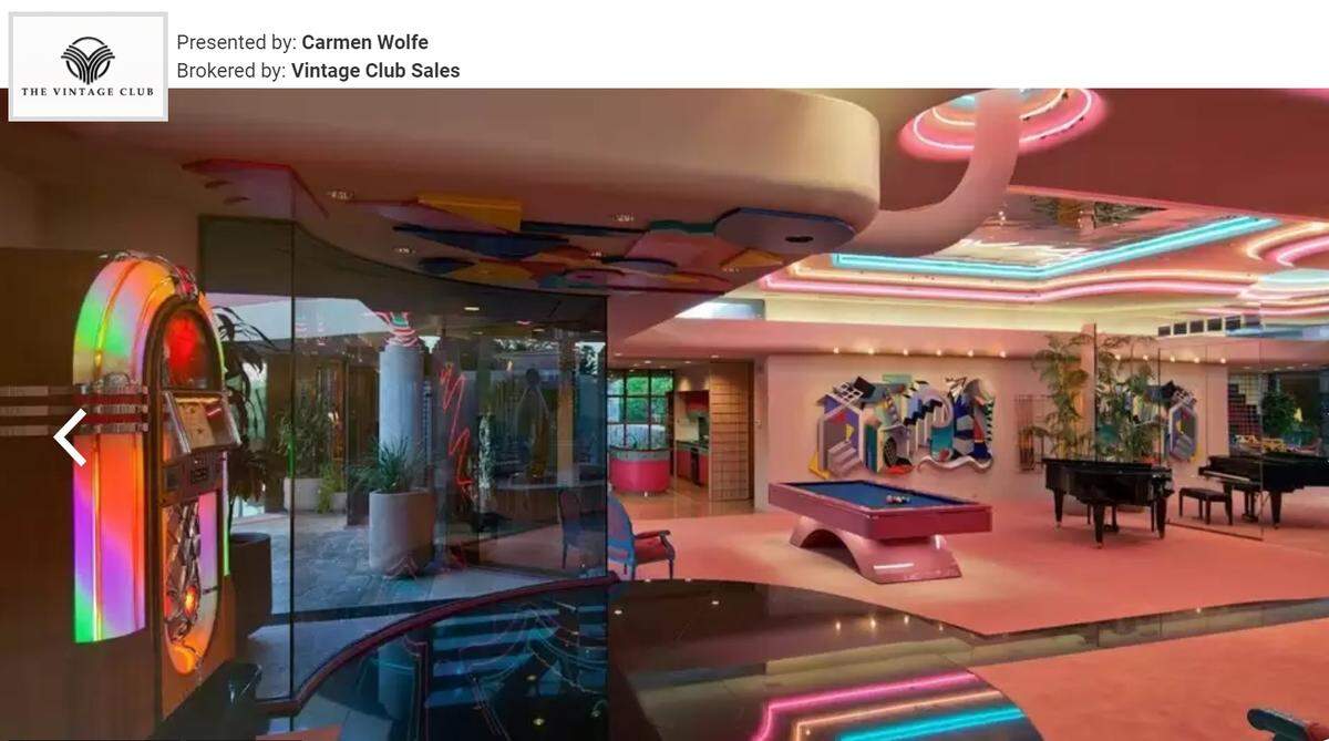Entertainment area