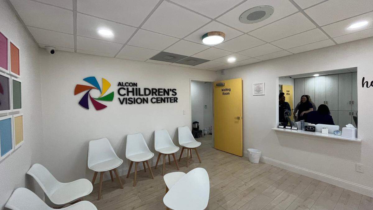 The Alcon Vision Children’s Center opened a permanent clinic location near Western Hills Elementary School in Fort Worth’s school district. The center provides vision screenings, exams, and care to thousands of Fort Worth students.