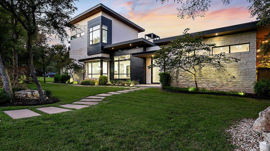 Exterior of the home