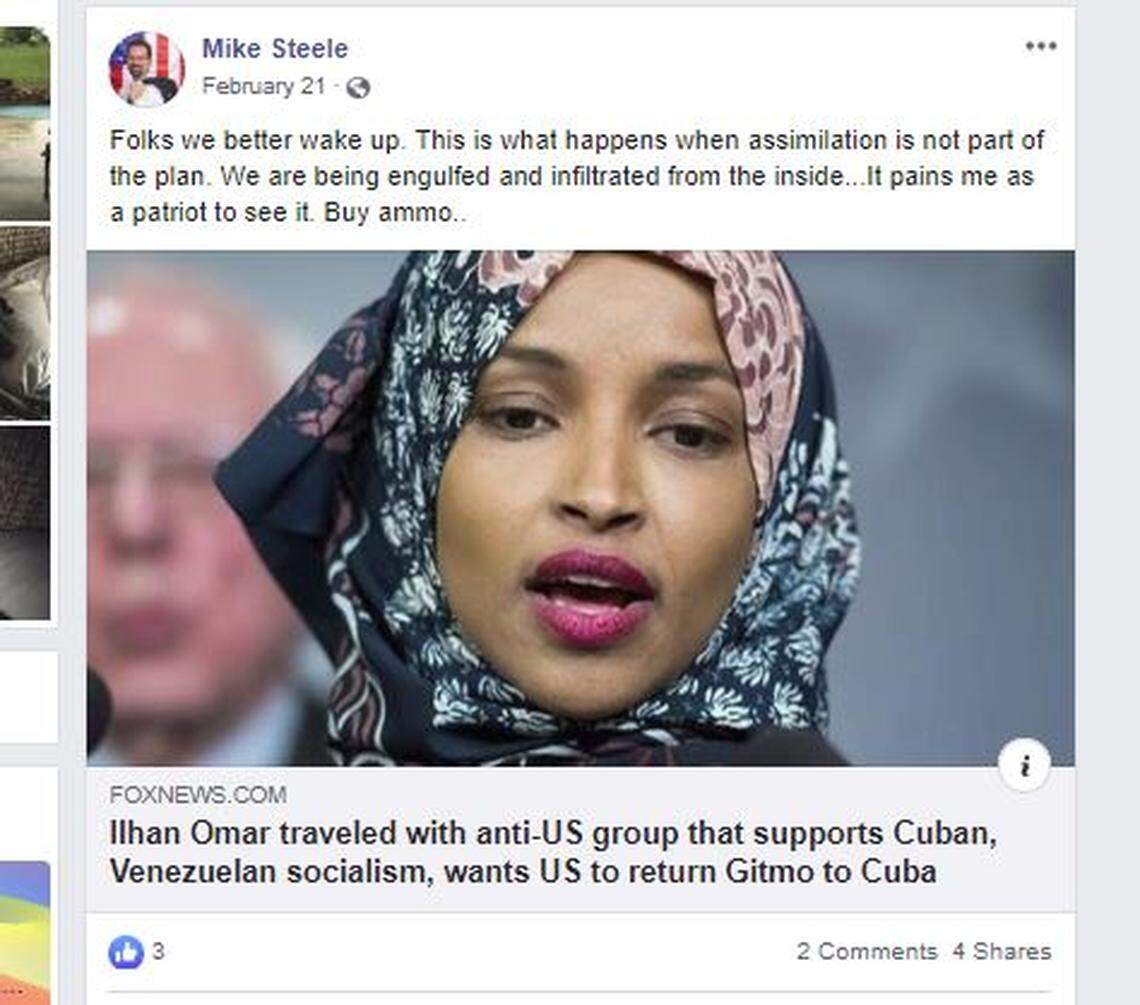 Mike Steele, member of Fort Worth’s Human Relations Commission, has been been accused of publicly posting racist and offensive content on his Facebook profile. The commission is tasked with combating discrimination in Fort Worth.