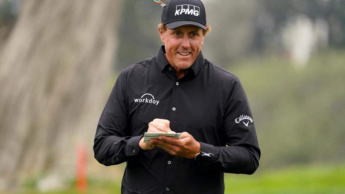 “I want to be part of the solution,” golfer Phil Mickelson said about his donation.