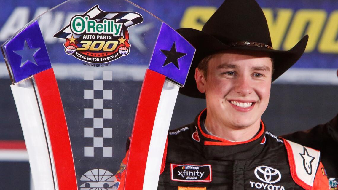 Christopher Bell wins Xfinity Series race at TMS, locks up championship spot