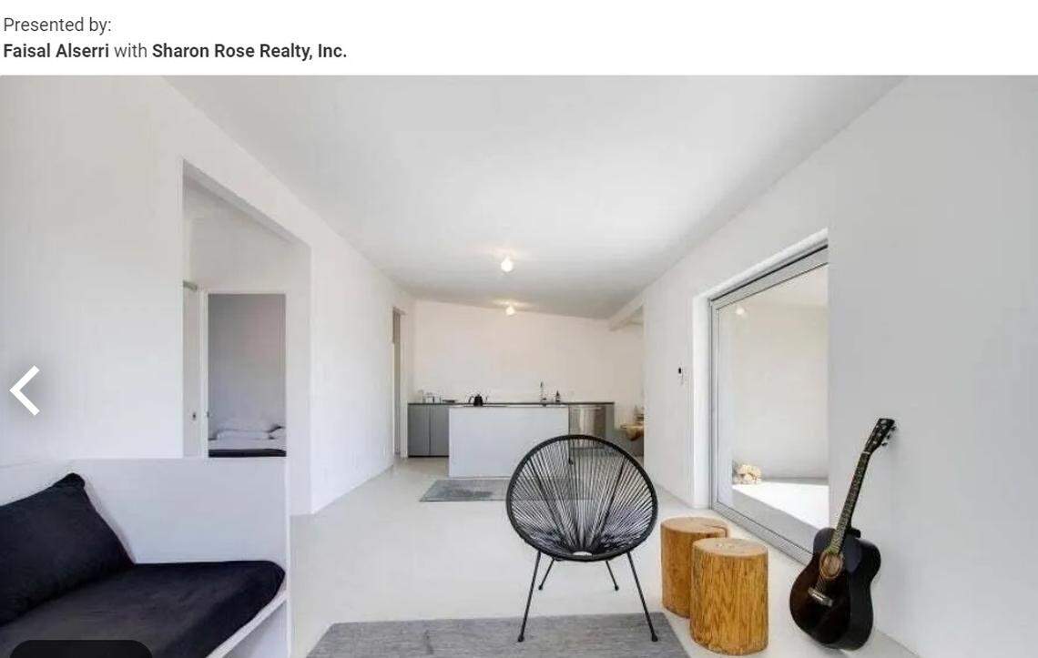 Oh, hey — a guitar. The solitude may inspire the musician in you.