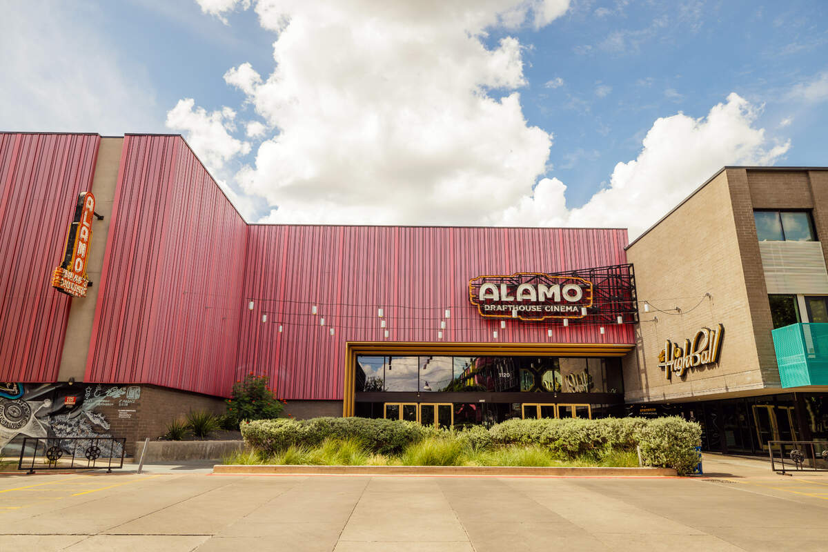 Alamo Drafthouse Cinema’s South Lamar location in Austin.