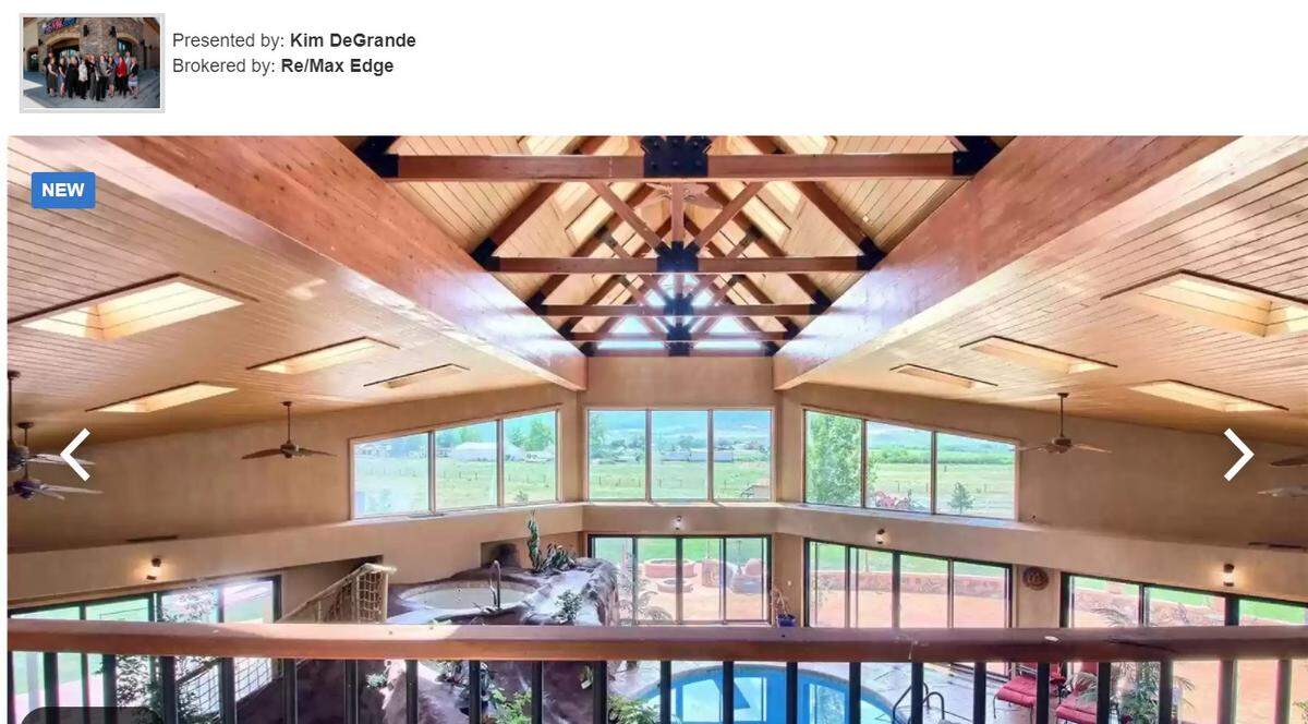 Indoor hot tub