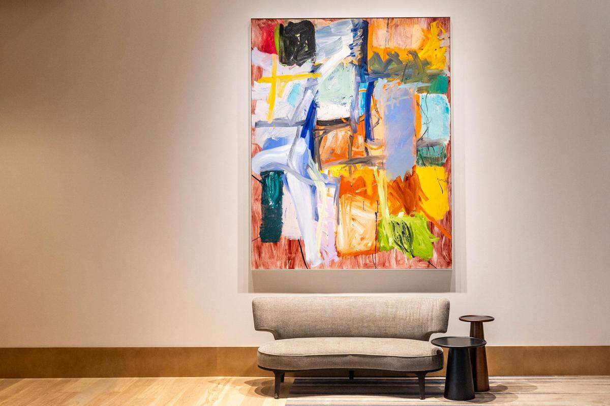 One of the art installation in The Crescent Fort Worth Hotel on Thursday, Nov. 2, 2023.