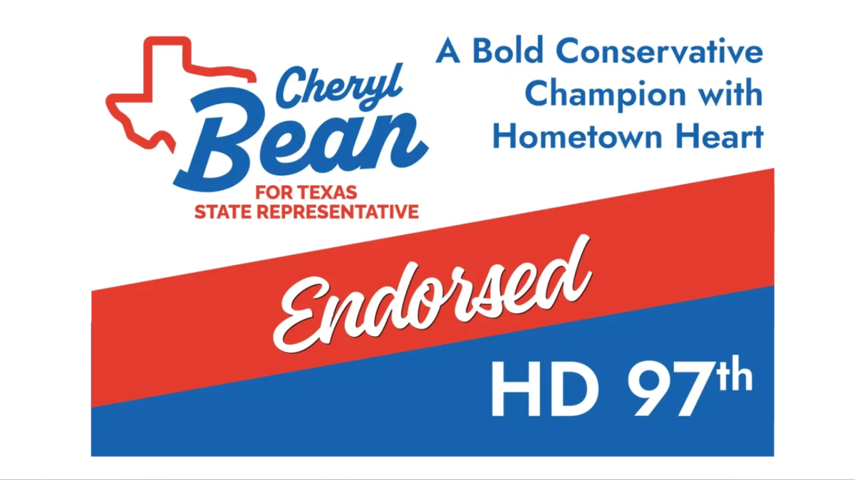 Cheryl Bean boasted several heavy-hitting endorsements, from Texas Attorney General Ken Paxton to Tarrant County Judge Tim O’Hare. She also had the endorsements of some nonprofits with 501(c)(3) status, which are prohibited from making political endorsements.