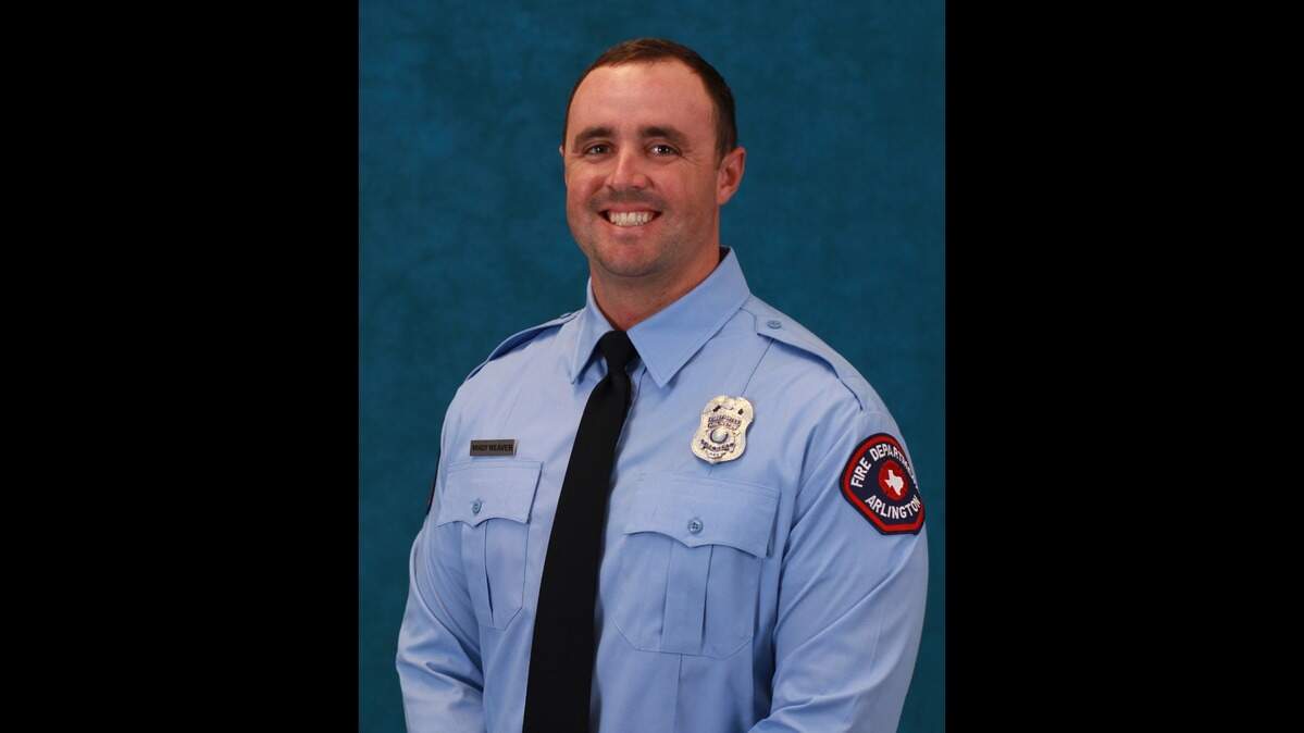 The Arlington Fire Department has identified a firefighter who was shot on March 22 as Brady Weaver. He has now been released from the hospital.
