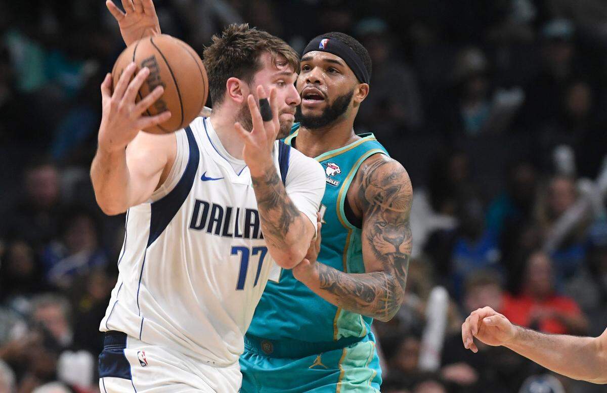 Dallas Mavericks guard Luka Doncic (77) may win the NBA’s MVP award. If he doesn’t, expect it to go to someone who is not from the United States. That’s the trend.