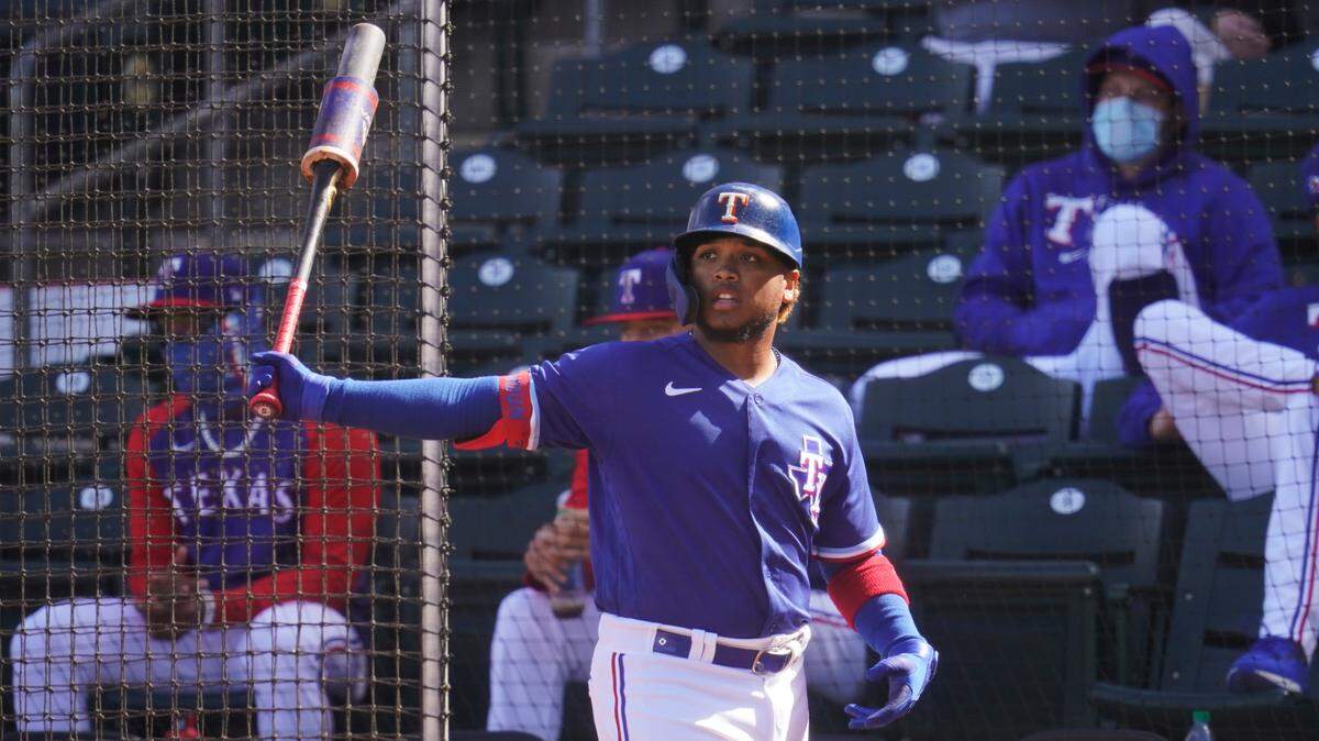 Texas Rangers’ outfielder Willie Calhoun is likely to start the season on the injured list because of a groin strain, according to general manager Chris Young.