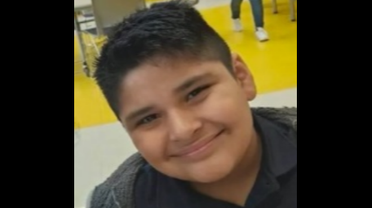 The Wilmer Police Department is looking for missing child Ian Aguilar, who was last seen Tuesday morning in Wilmer, Texas. His mother was found dead at their home, and police believe his father is responsible for the crimes.