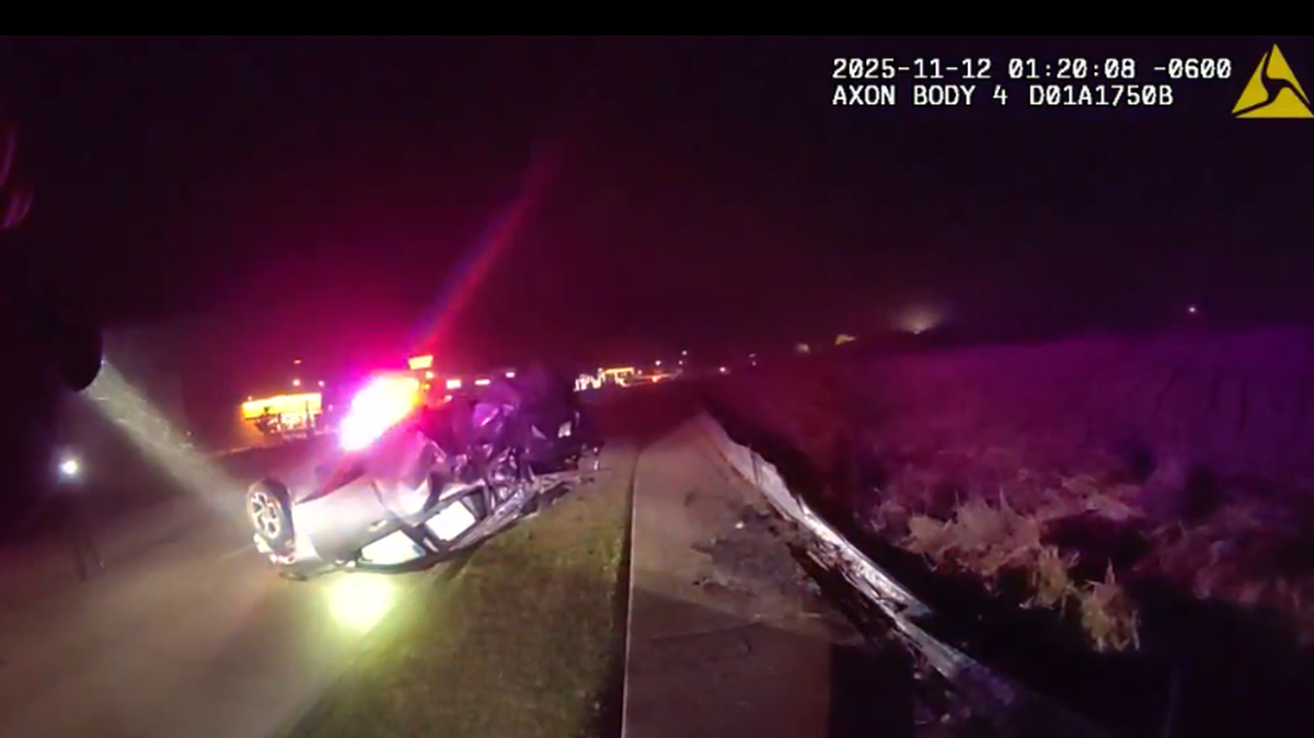 A 61-year-old suspected drunk driver is in the hospital Wednesday, Nov. 12, after crashing his truck during an early morning police chase in North Richland Hills.