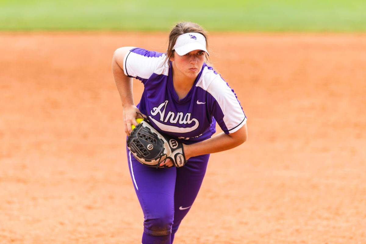 Hannah Howell is Anna only senior this season. The Coyotes defeated Decatur in the 4A state semifinals, Thursday May 30, 2019.
