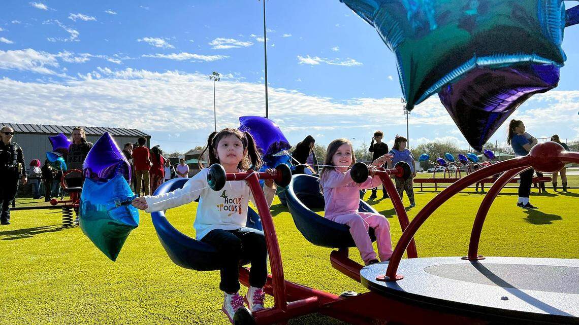 ‘We all know his name now’: Everman, Texas, dedicates inclusive playground to missing boy