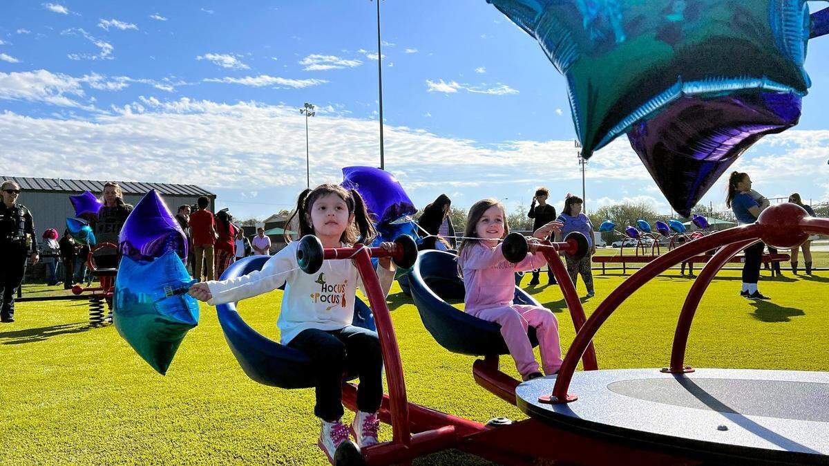 ‘We all know his name now’: Everman, Texas, dedicates inclusive playground to missing boy