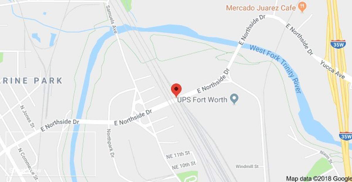 An early Saturday crash left a woman critically injured in the 1400 block of E. Northside Drive in Fort Worth, police said.