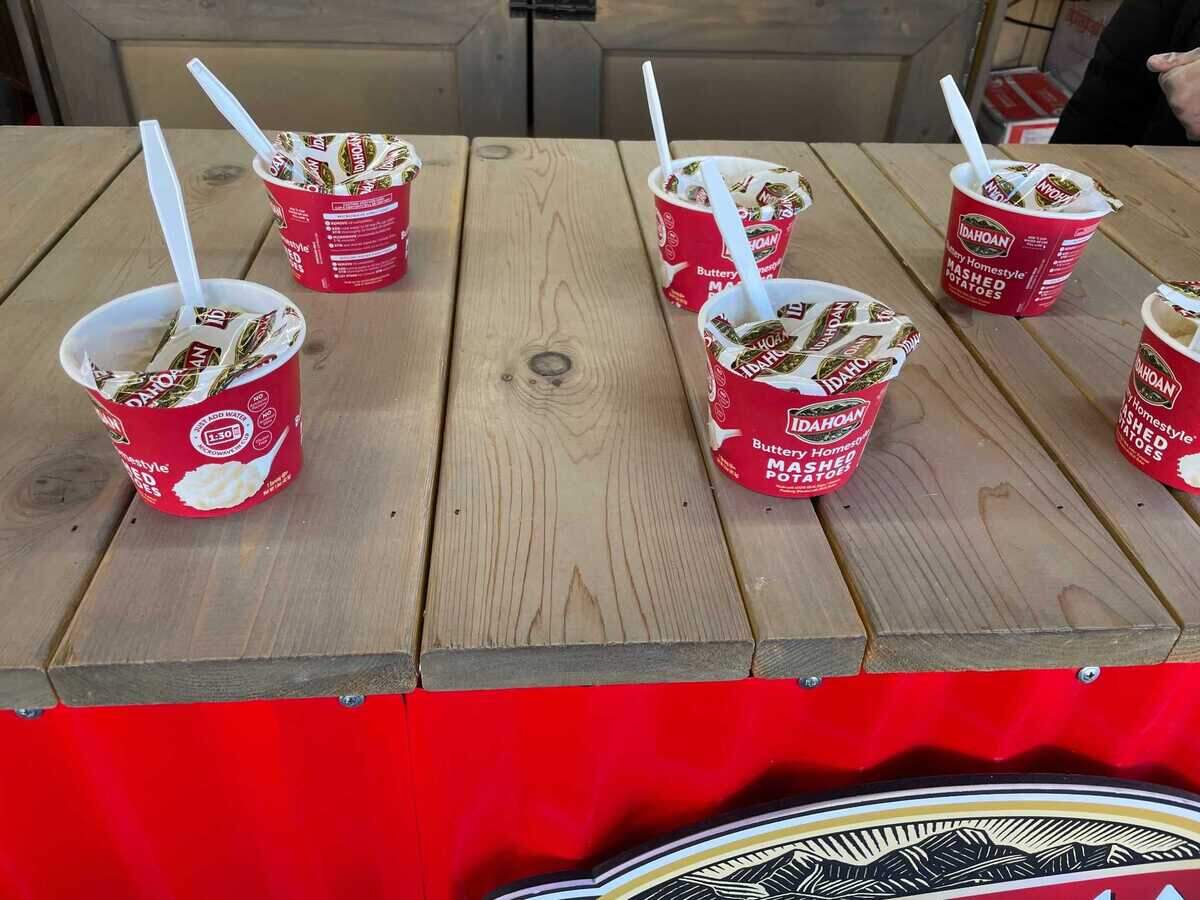 Idahoan Foods makes a variety of instant mashed potatoes. 
