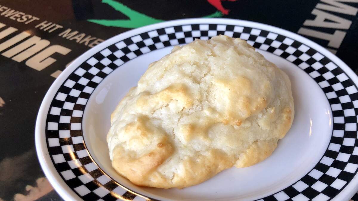The biscuit at Fork in the Road in Arlington.