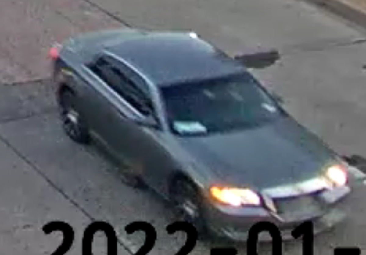 Police are asking for the public’s help in identifying the person or people who shot and killed 15-year-old Higinio Flores Jr. in January. They believe whoever was responsible fled the scene in this dark gray Chrysler 300.
