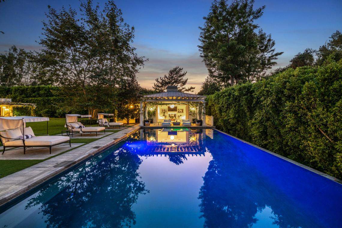 Pool on the $85 million property