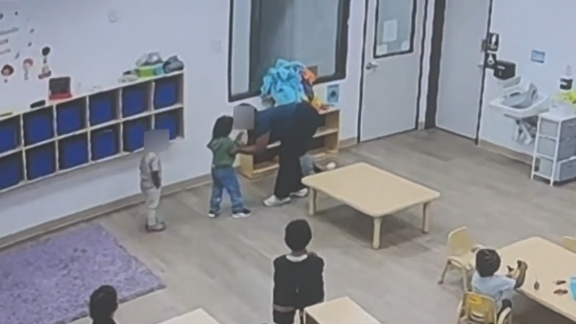 Teacher caught on camera urging child to fight at Fort Worth daycare: lawsuit