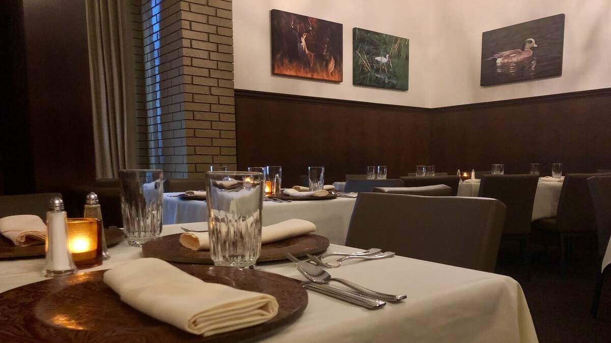 Bonnell’s redecorated dining room kept a familiar feel.